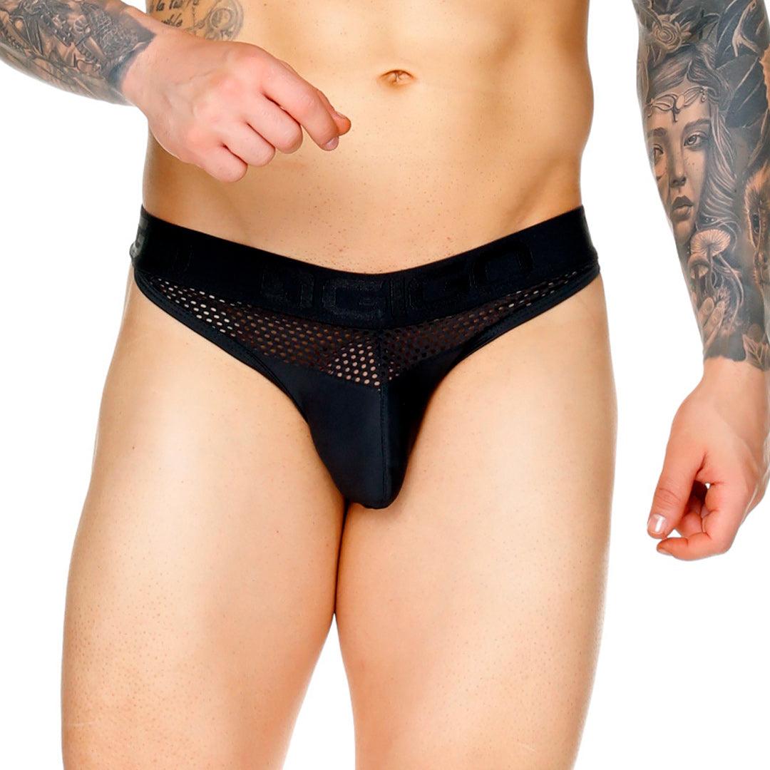MOROCCO BLACK GSTRING - Tanga negro para hombres