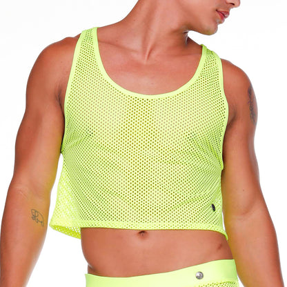 Morocco Yellow Croop Top de Gigo Underwear