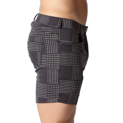 Mountain Black Short vista frontal de Gigo Underwear