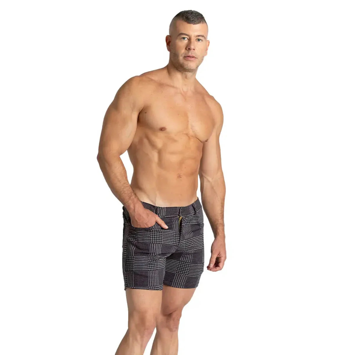 MOUNTAIN BLACK SHORT - Gigo Underwear Colombia