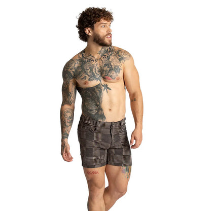 Mountain Brown Short vista posterior de Gigo Underwear