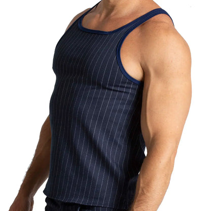 Mountain Line Tank vista posterior de Gigo Underwear