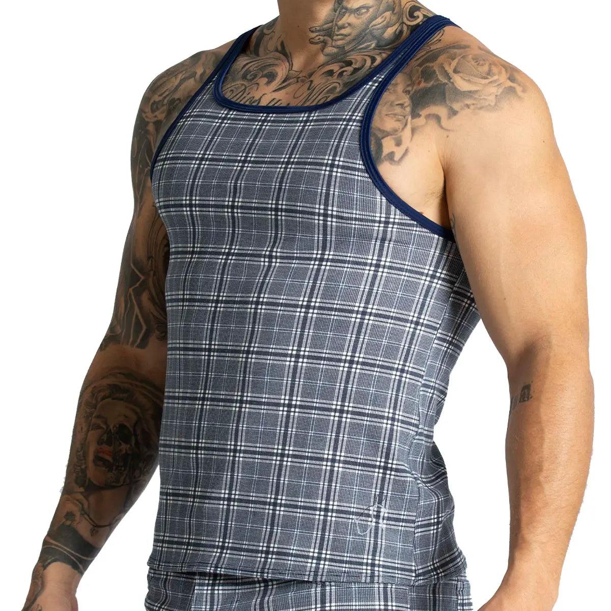 MOUNTAIN SQUARE TANK - Gigo Underwear Colombia