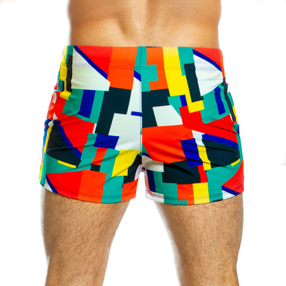 Multicolor Beachwear vista frontal de Gigo Underwear