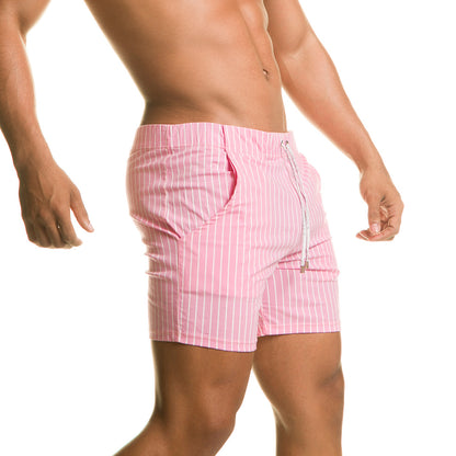 Naval Pink Beachwear vista frontal de Gigo Underwear