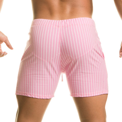 Naval Pink Beachwear vista posterior de Gigo Underwear