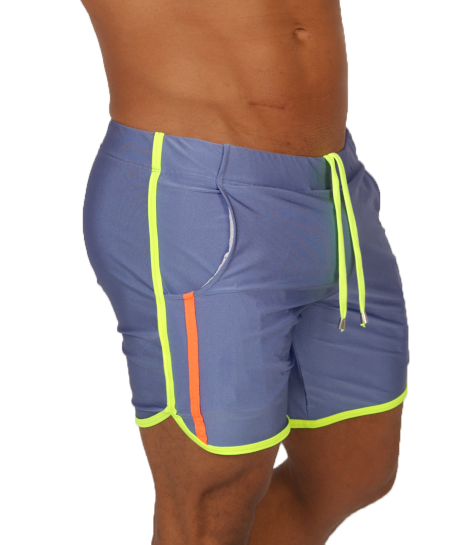 Nice Blue Beachwear vista frontal de Gigo Underwear