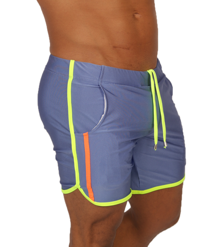 Nice Blue Beachwear vista frontal de Gigo Underwear