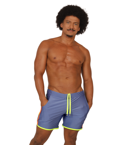 Nice Blue Beachwear en modelo de Gigo Underwear