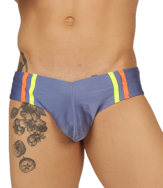 NICE BLUE SWIMBRIEF - Gigo Underwear Colombia