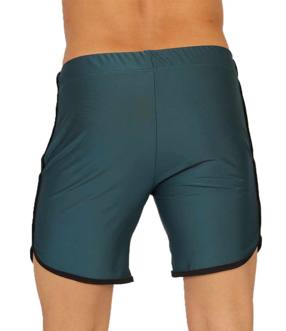 Nice Green Beachwear vista posterior de Gigo Underwear