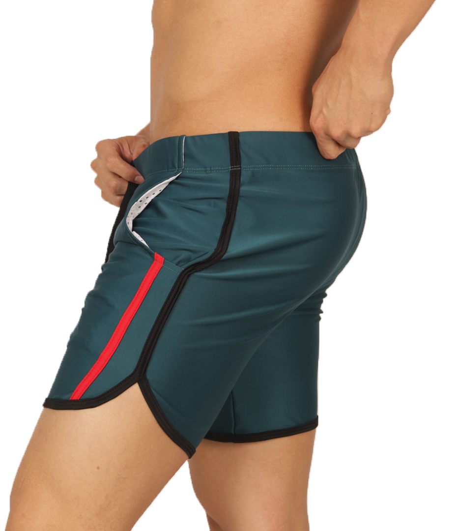 Nice Green Beachwear vista frontal de Gigo Underwear