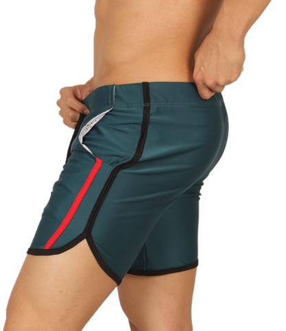 Nice Green Beachwear vista frontal de Gigo Underwear