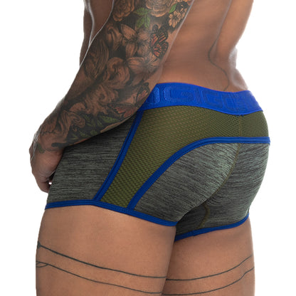 Nirvana Green Trunk vista posterior de Gigo Underwear