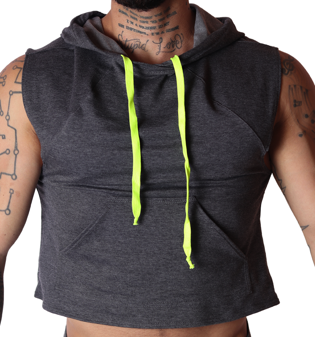 Nafts Gray Hoody T Shirt de Gigo Underwear