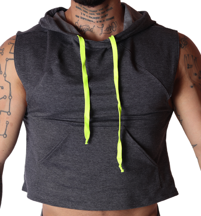 Nafts Gray Hoody T Shirt de Gigo Underwear
