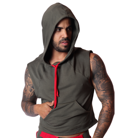 Nafts Green Hoody T Shirt de Gigo Underwear