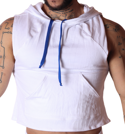 Nafts White Hoody T Shirt de Gigo Underwear