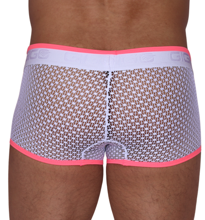 Net Fuchsia Trunk vista posterior de Gigo Underwear