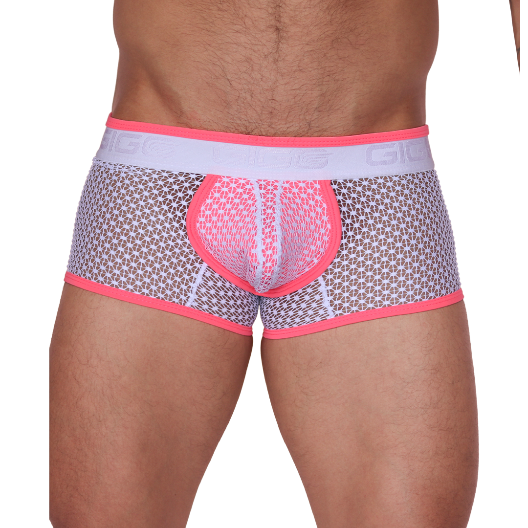 Net Fuchsia Trunk de Gigo Underwear