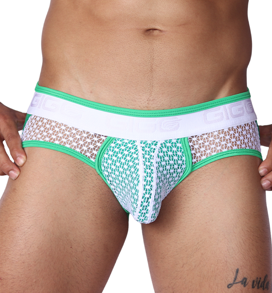Net Green Jock Thong de Gigo Underwear