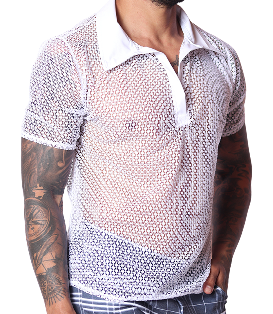 Net White Shirt de Gigo Underwear