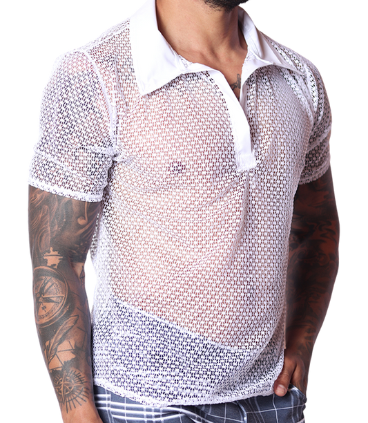 Net White Shirt de Gigo Underwear