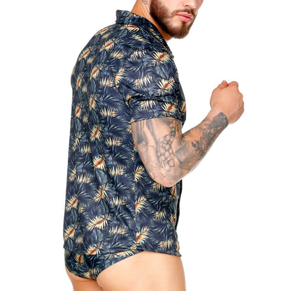 Palms Shirt vista frontal de Gigo Underwear