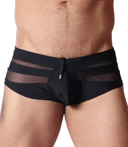 Panel Black Swim Brief de Gigo Underwear