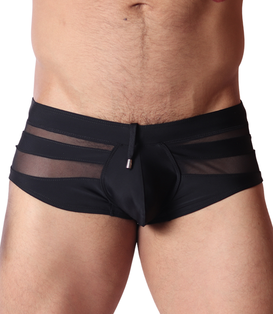 Panel Black Swim Brief de Gigo Underwear