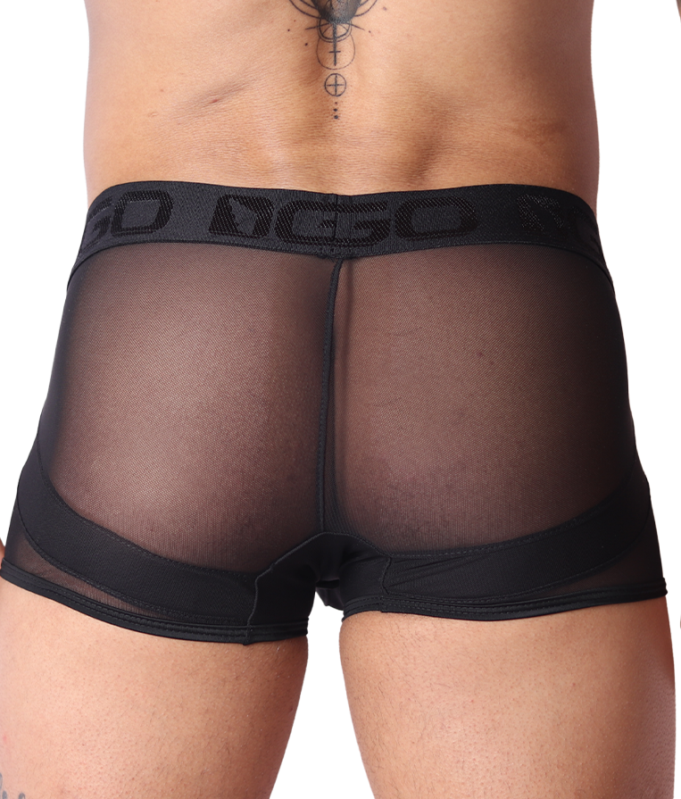 Panel Black Trunk vista posterior de Gigo Underwear