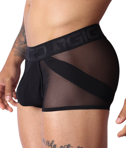 Panel Black Trunk vista frontal de Gigo Underwear