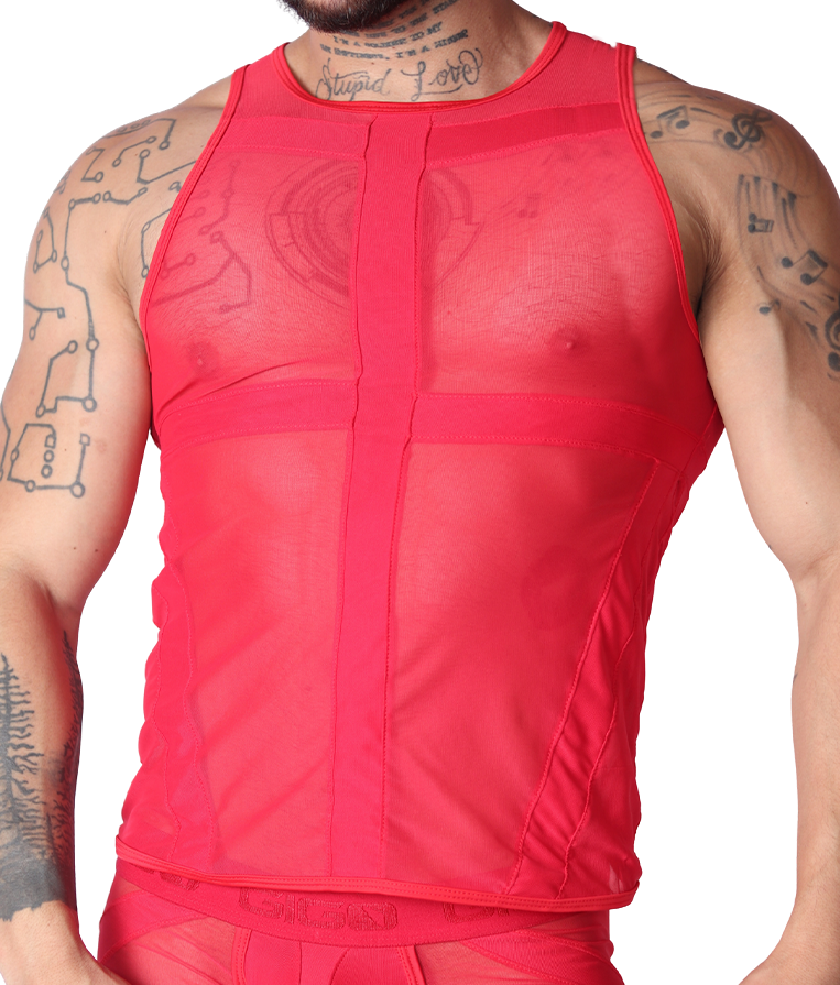 Panel Red Tank de Gigo Underwear
