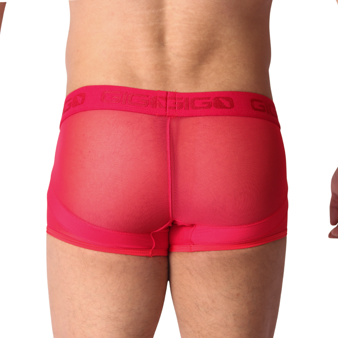 Panel Red Trunk vista posterior de Gigo Underwear