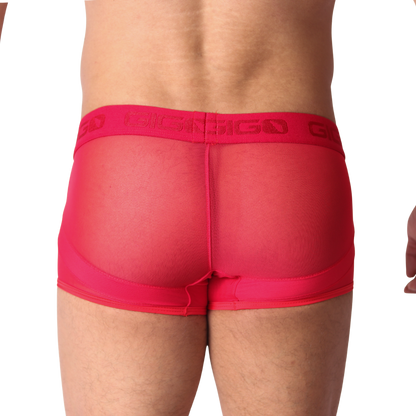 Panel Red Trunk vista posterior de Gigo Underwear