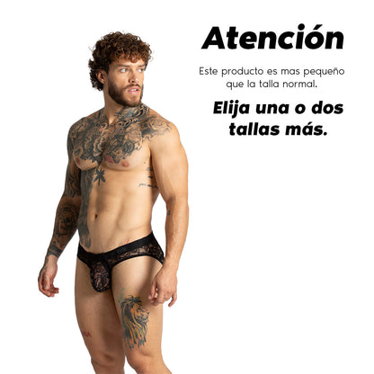 Paradise Black Brief Jock de Gigo Underwear