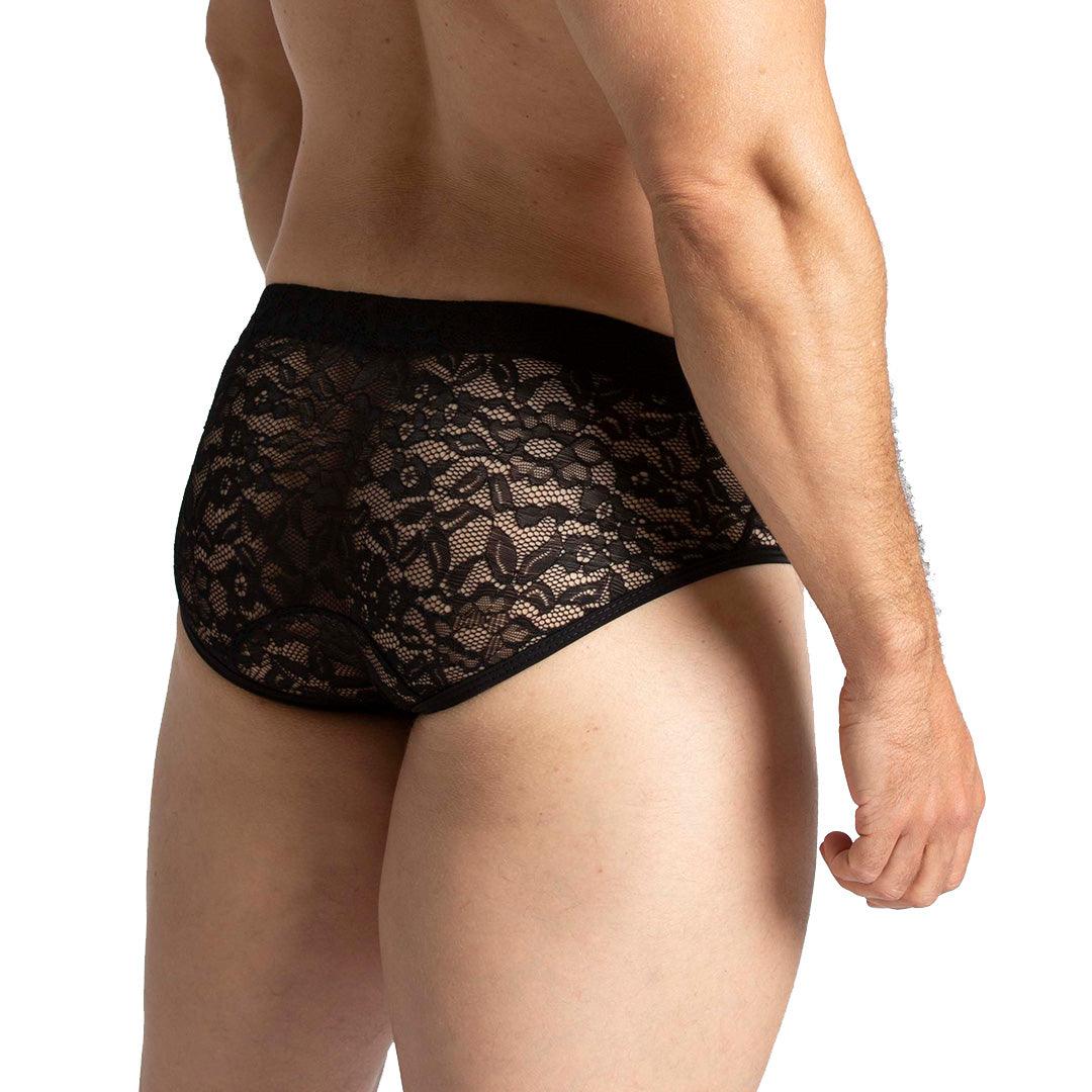 PARADISE BLACK BRIEF - Gigo Underwear Colombia