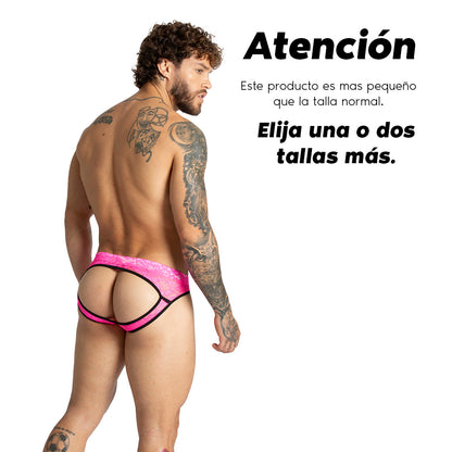 Paradise Fucshia Brief Jock de Gigo Underwear