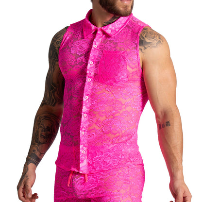 Paradise Fucshia Shirt de Gigo Underwear