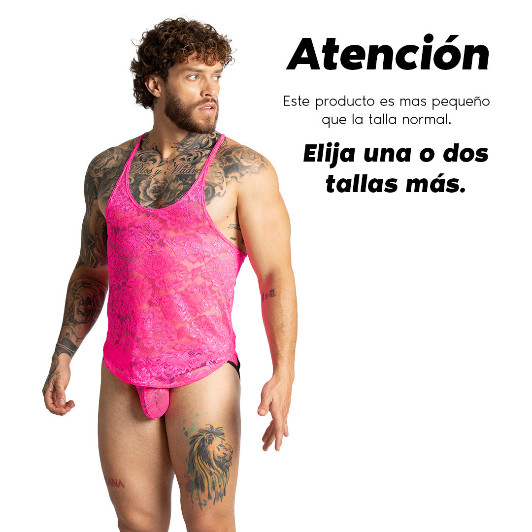 PARADISE FUCSHIA TANK - Gigo Underwear Colombia