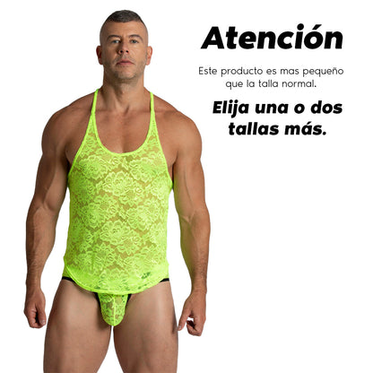 Paradise Yellow Tank de Gigo Underwear