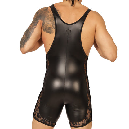 Passione Black Body vista frontal de Gigo Underwear