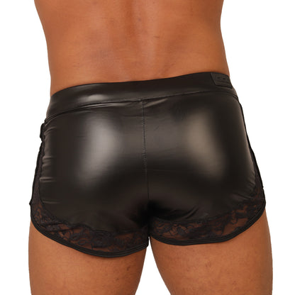 Passione Black Short vista posterior de Gigo Underwear
