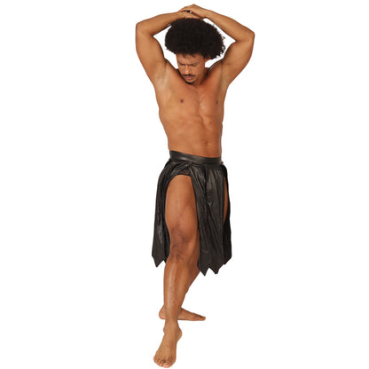 Passione Black Skirt vista posterior de Gigo Underwear
