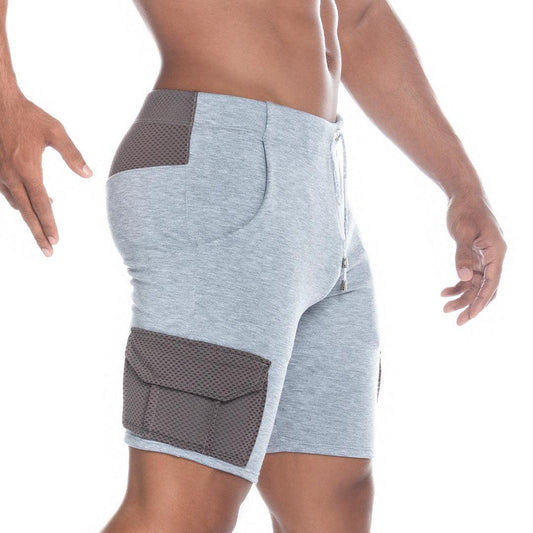 POCKET GRAY SHORT - Gigo Underwear Colombia