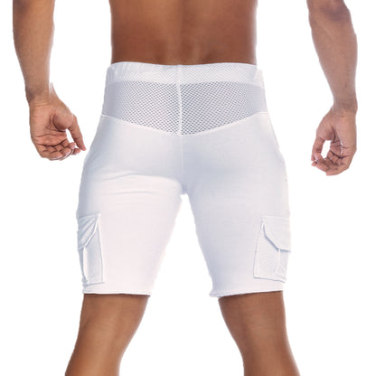 Pocket White Short vista posterior de Gigo Underwear