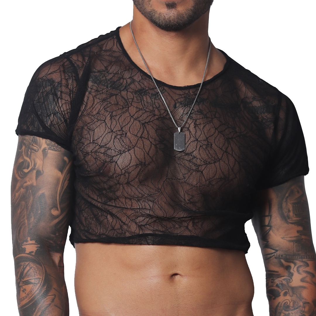 Prolix Black Croop Top de Gigo Underwear
