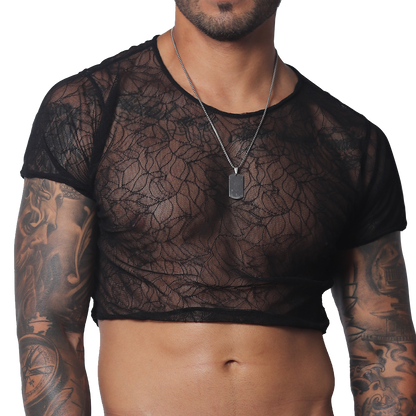 Prolix Black Croop Top de Gigo Underwear