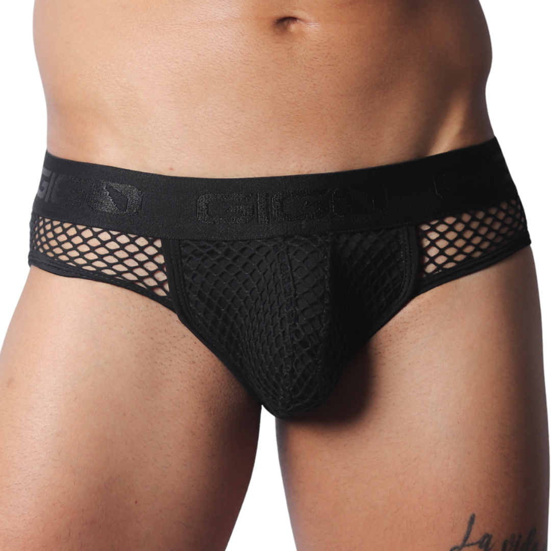 Provocative Black Brief de Gigo Underwear