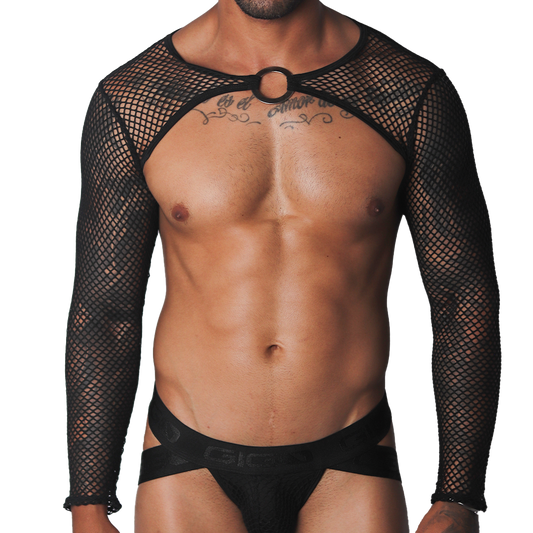 Provocative Black Harness de Gigo Underwear